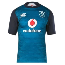 Adult Ireland Irfu 2018/19 Alternate Pro S/s Rugby Shirt
