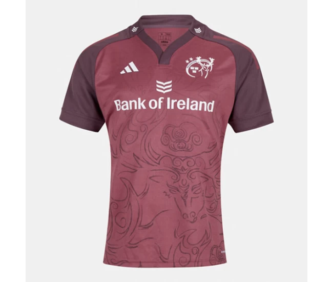 Adult Munster Rugby European Jersey 24-25