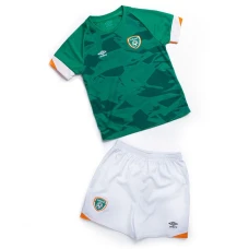 2021-22 Ireland Home Soccer Kids Kit