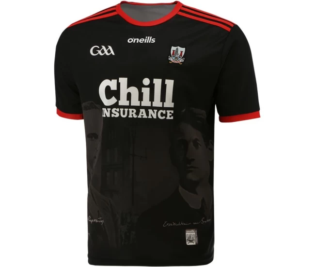 Cork GAA 2-Stripe 1920 Commemoration Jersey Black