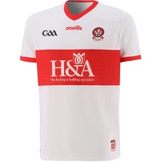 Derry GAA 2 Stripe Home Jersey 2021-22