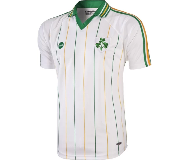 Ireland Mens Retro 2 Stripe Away Jersey