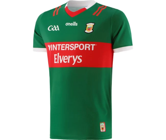 Mayo GAA 2 Stripe Home Jersey 2023